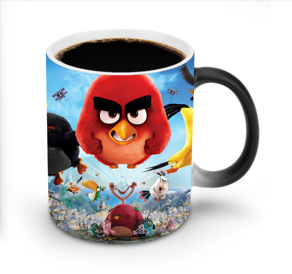 （画像用） Angry Birds アングリーバード 温度変色マグカップ