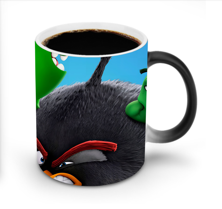 （画像用） Angry Birds アングリーバード 温度変色マグカップ