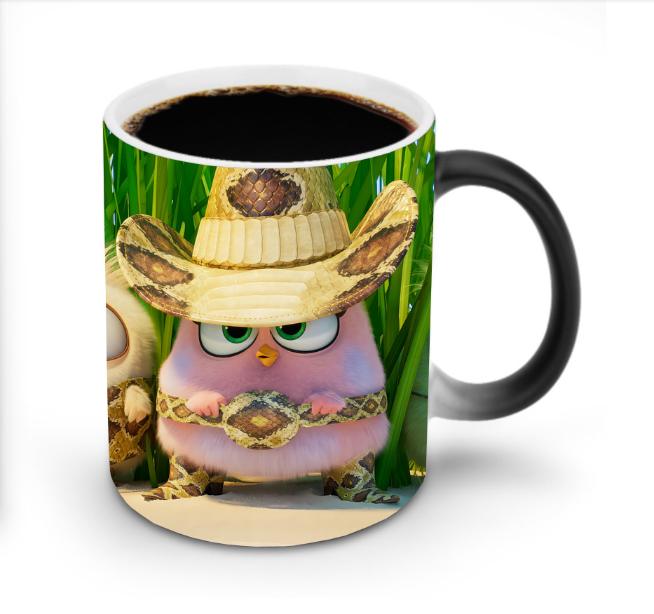 （画像用） Angry Birds アングリーバード 温度変色マグカップ