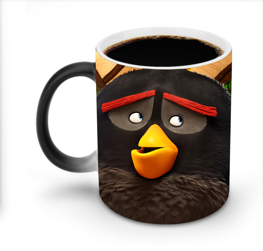 （画像用） Angry Birds アングリーバード 温度変色マグカップ