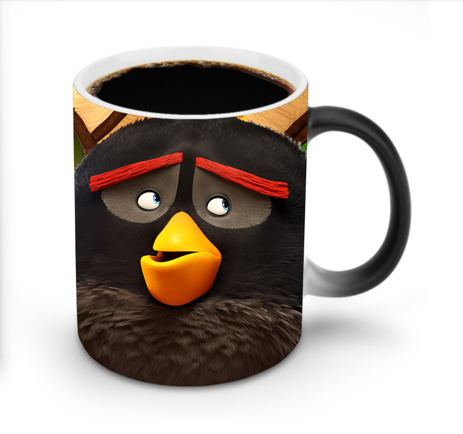 （画像用） Angry Birds アングリーバード 温度変色マグカップ