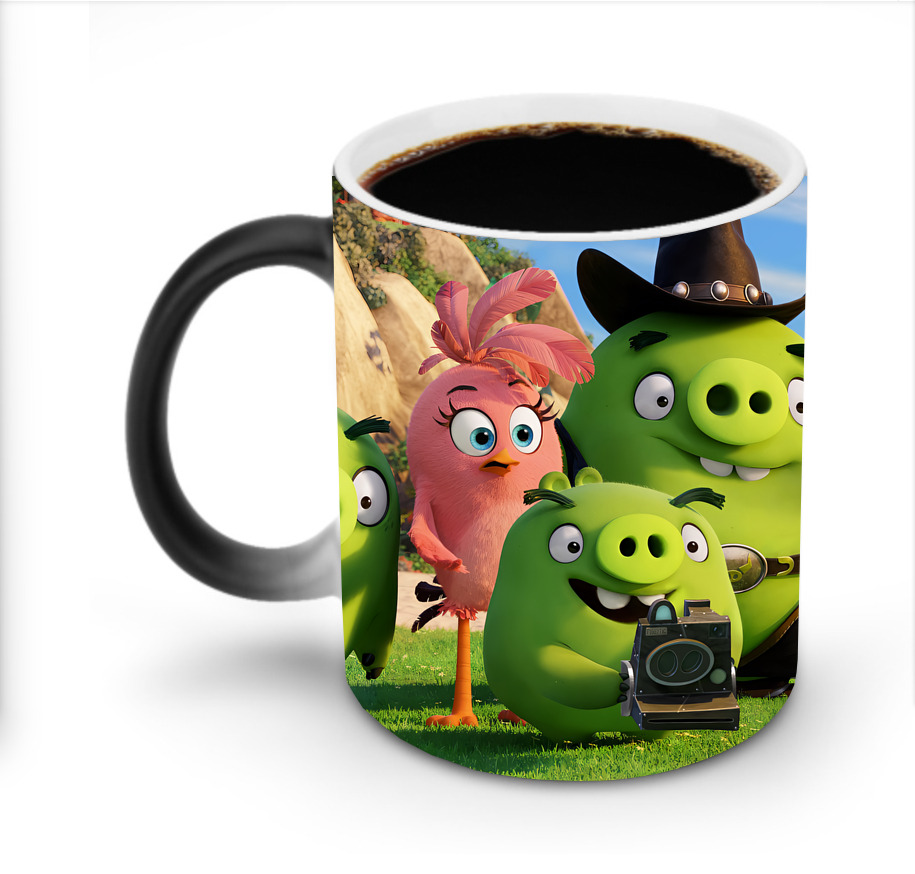 （画像用） Angry Birds アングリーバード 温度変色マグカップ