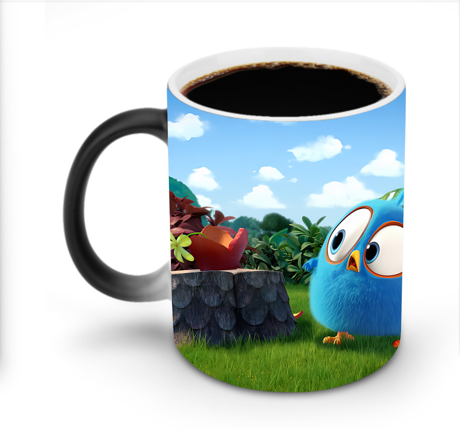 （画像用） Angry Birds アングリーバード 温度変色マグカップ