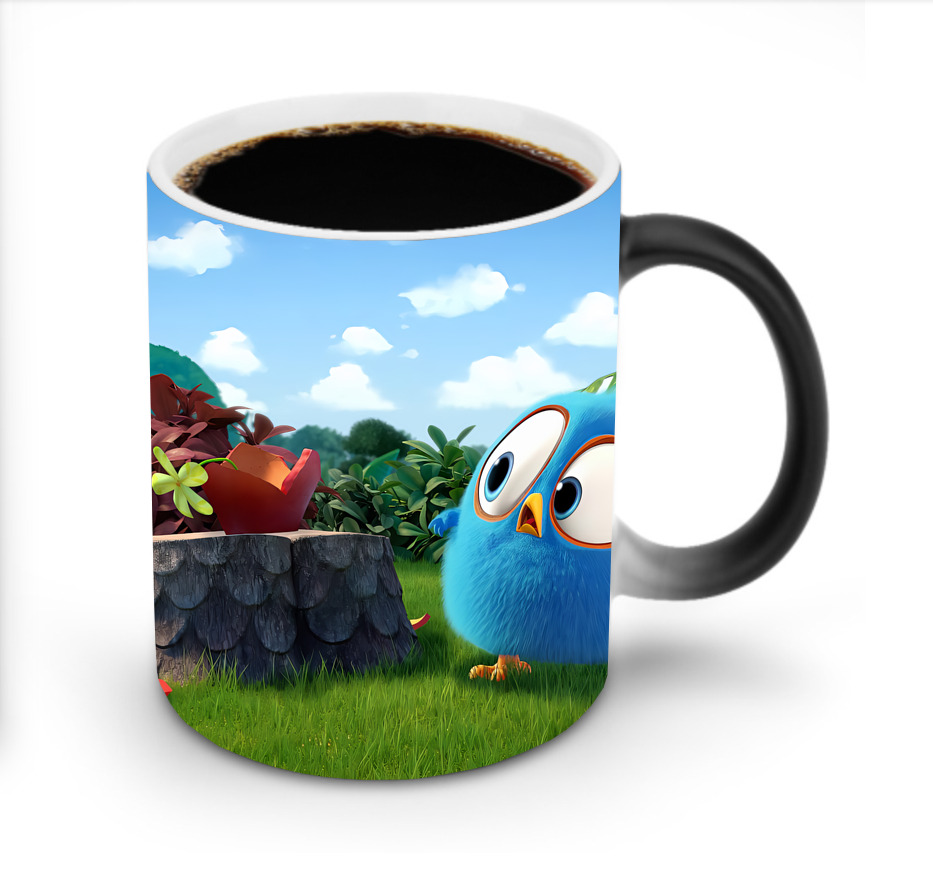 （画像用） Angry Birds アングリーバード 温度変色マグカップ