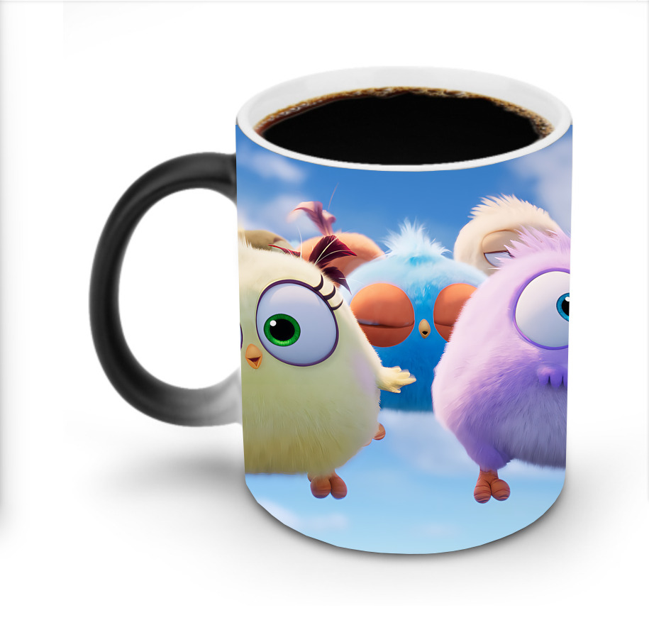 （画像用） Angry Birds アングリーバード 温度変色マグカップ