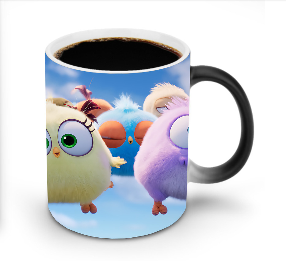 （画像用） Angry Birds アングリーバード 温度変色マグカップ
