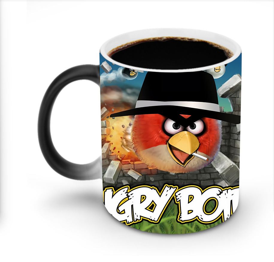 （画像用） Angry Birds アングリーバード 温度変色マグカップ