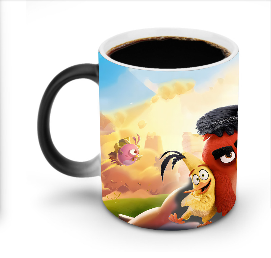 （画像用） Angry Birds アングリーバード 温度変色マグカップ