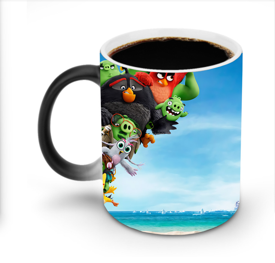 （画像用） Angry Birds アングリーバード 温度変色マグカップ