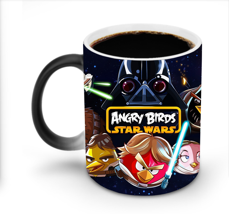 （画像用） Angry Birds アングリーバード 温度変色マグカップ