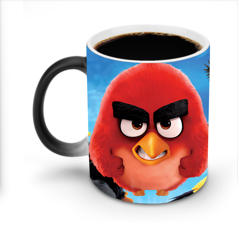 （画像用） Angry Birds アングリーバード 温度変色マグカップ