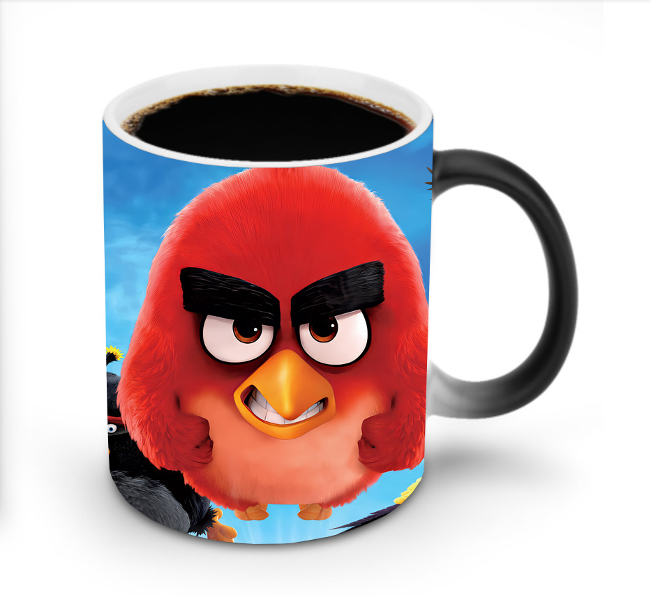 （画像用） Angry Birds アングリーバード 温度変色マグカップ