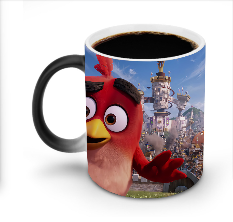 （画像用） Angry Birds アングリーバード 温度変色マグカップ