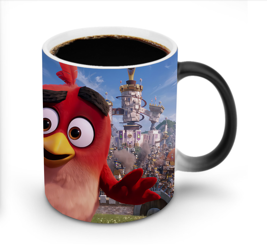 （画像用） Angry Birds アングリーバード 温度変色マグカップ