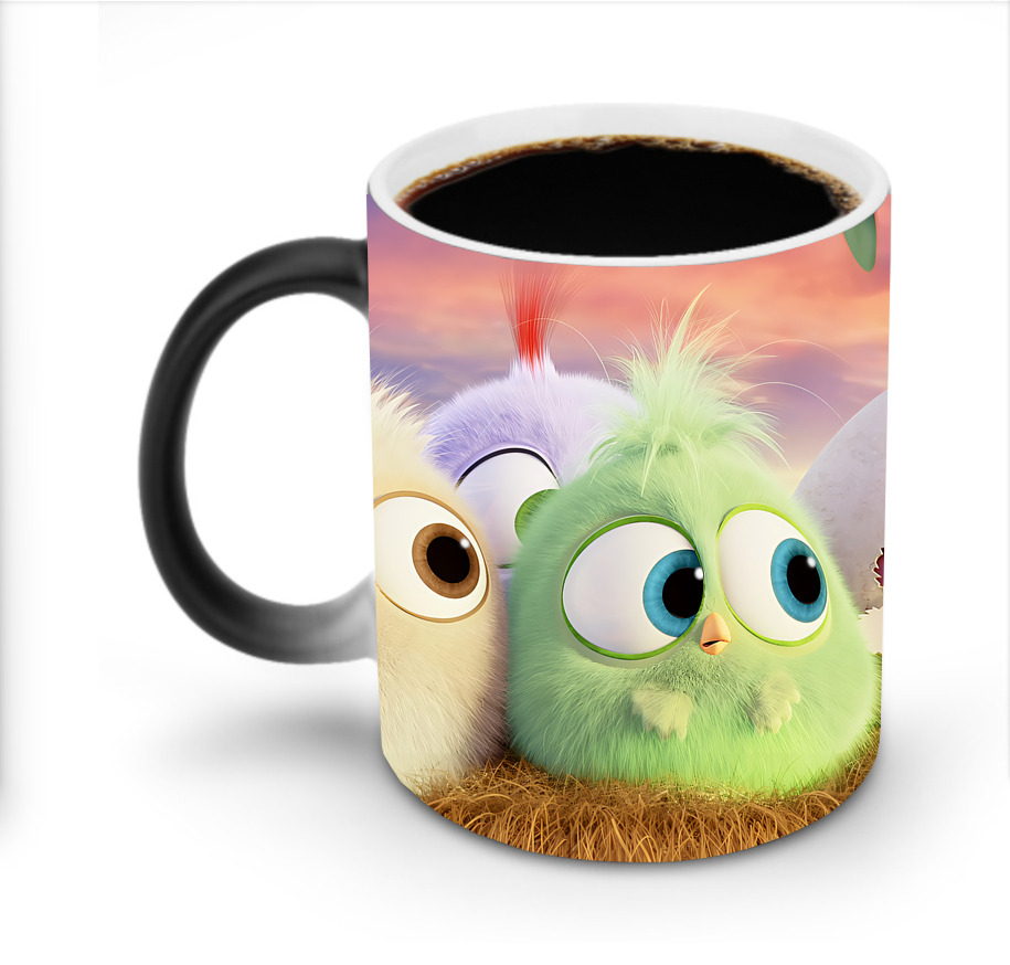 （画像用） Angry Birds アングリーバード 温度変色マグカップ