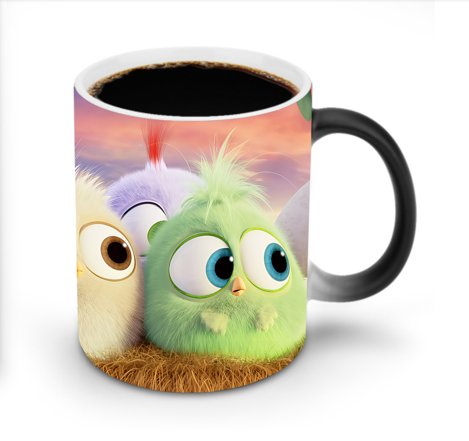 （画像用） Angry Birds アングリーバード 温度変色マグカップ