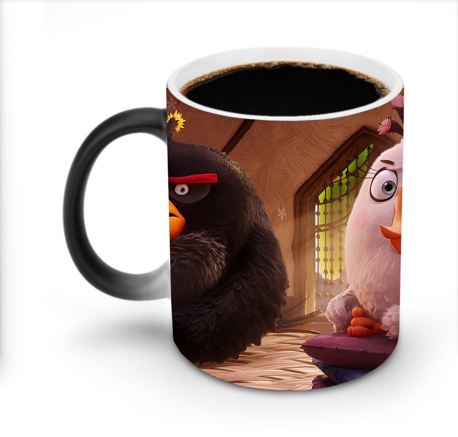 （画像用） Angry Birds アングリーバード 温度変色マグカップ