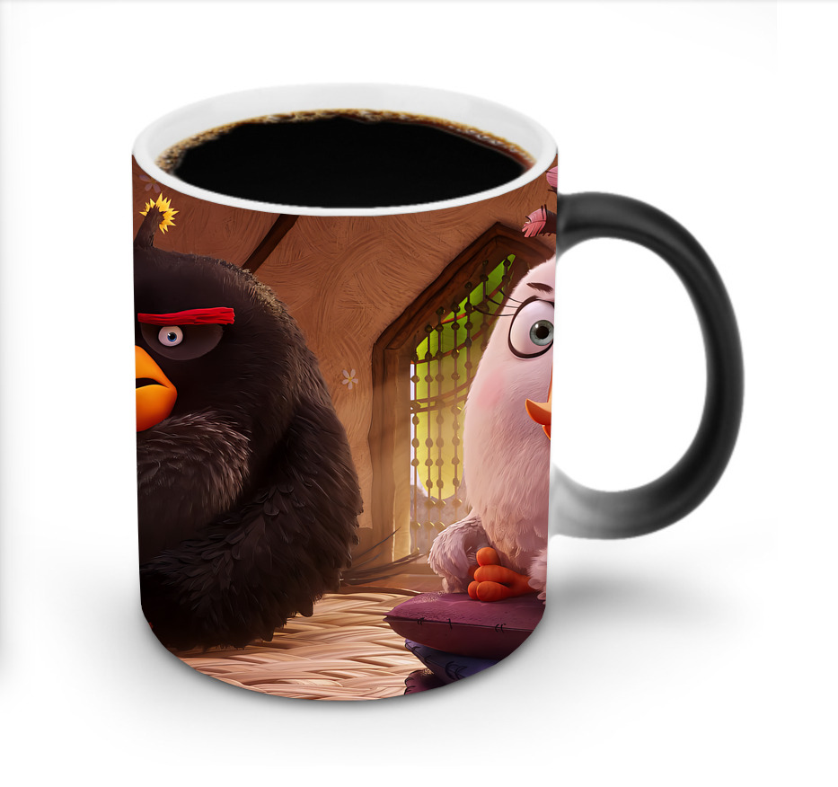 （画像用） Angry Birds アングリーバード 温度変色マグカップ