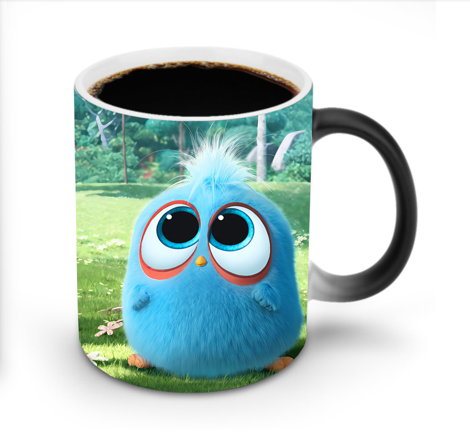 （画像用） Angry Birds アングリーバード 温度変色マグカップ