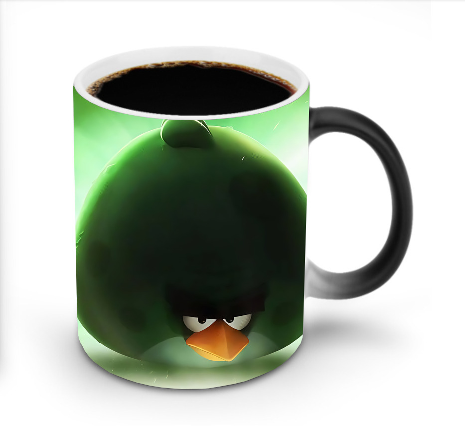 （画像用） Angry Birds アングリーバード 温度変色マグカップ