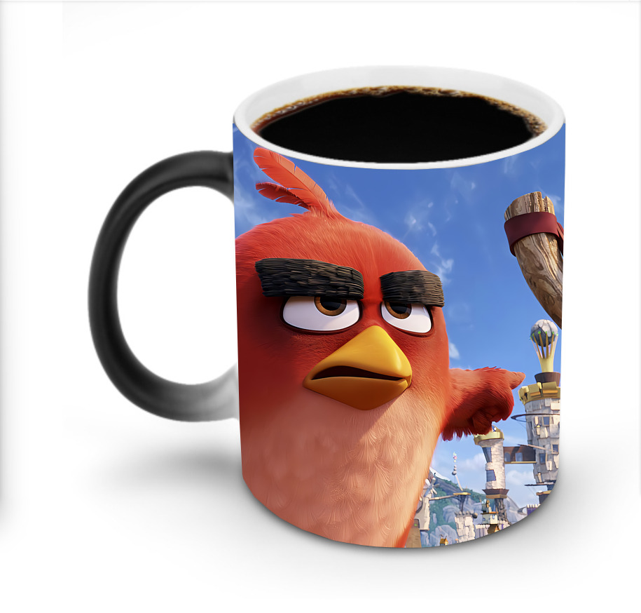 （画像用） Angry Birds アングリーバード 温度変色マグカップ