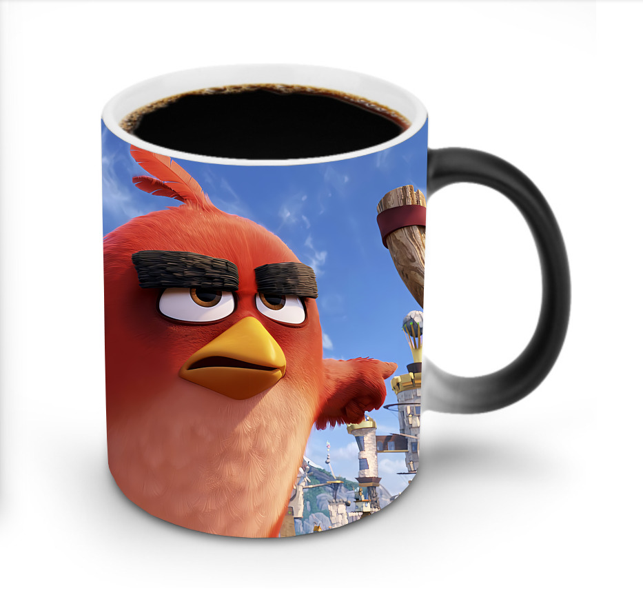 （画像用） Angry Birds アングリーバード 温度変色マグカップ