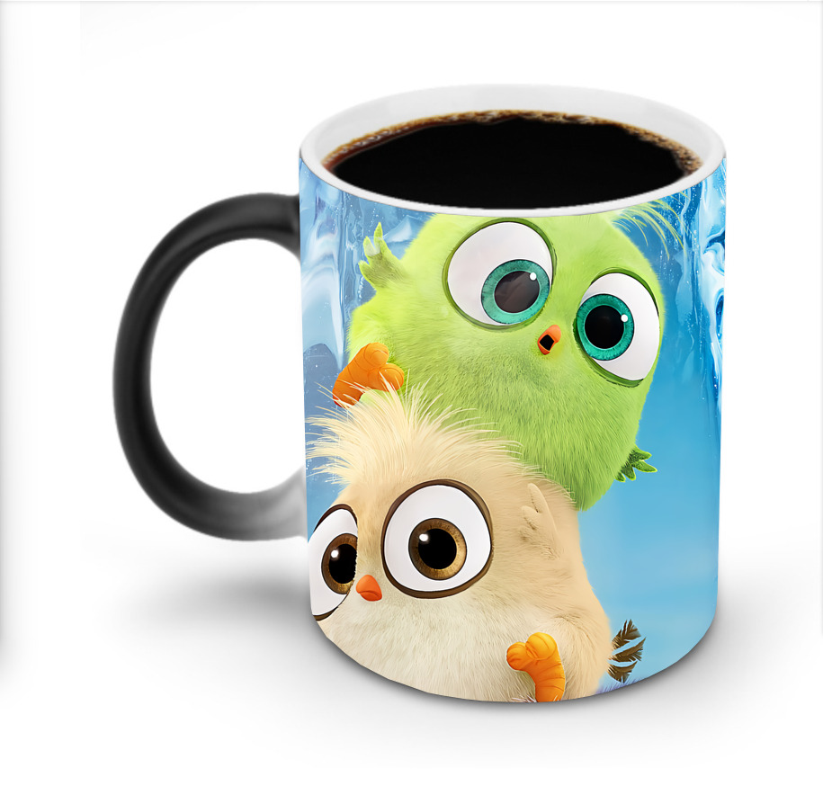 （画像用） Angry Birds アングリーバード 温度変色マグカップ