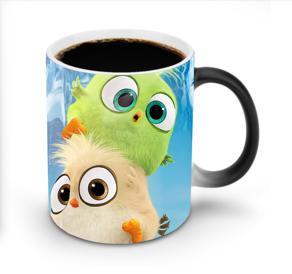 （画像用） Angry Birds アングリーバード 温度変色マグカップ
