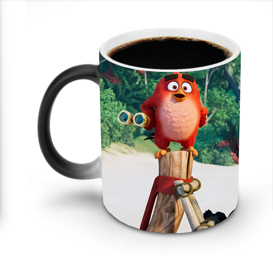 （画像用） Angry Birds アングリーバード 温度変色マグカップ