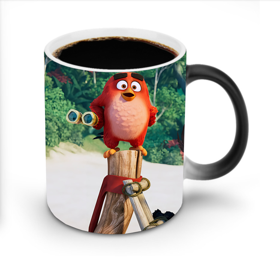 （画像用） Angry Birds アングリーバード 温度変色マグカップ