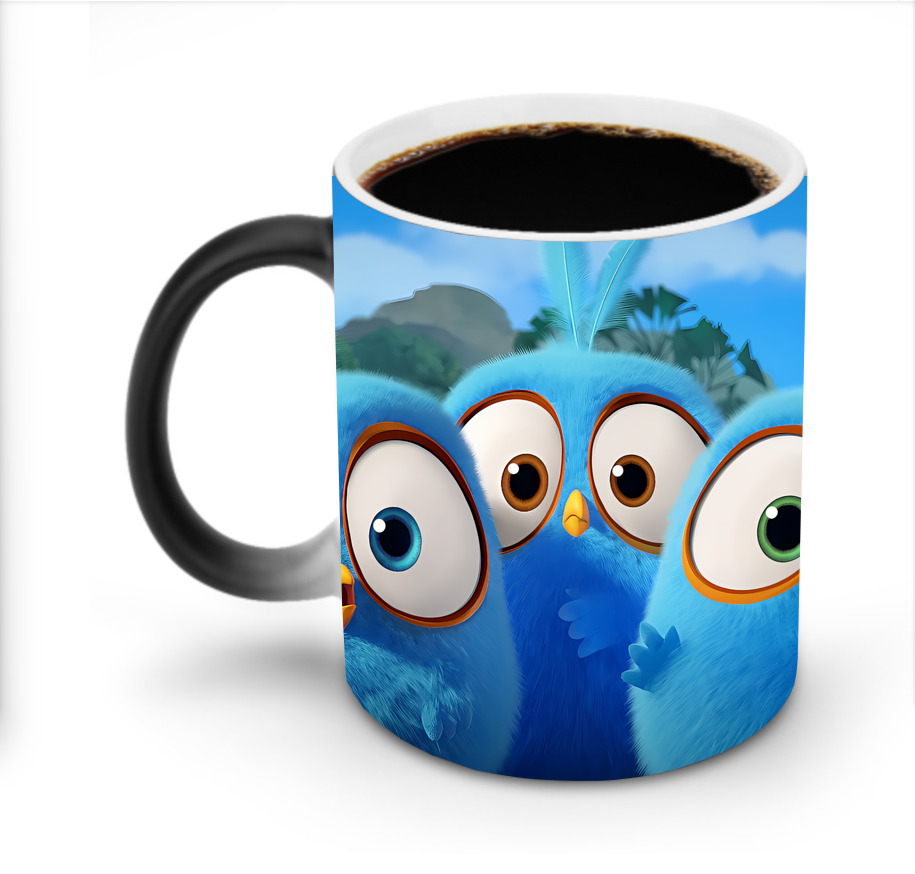 （画像用） Angry Birds アングリーバード 温度変色マグカップ