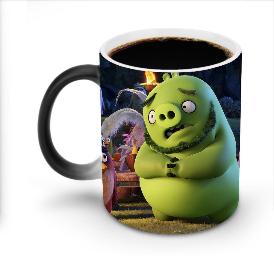 （画像用） Angry Birds アングリーバード 温度変色マグカップ