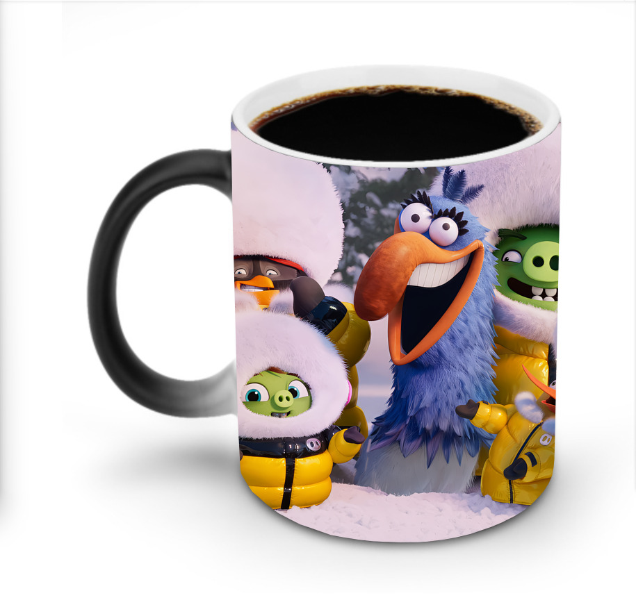 （画像用） Angry Birds アングリーバード 温度変色マグカップ