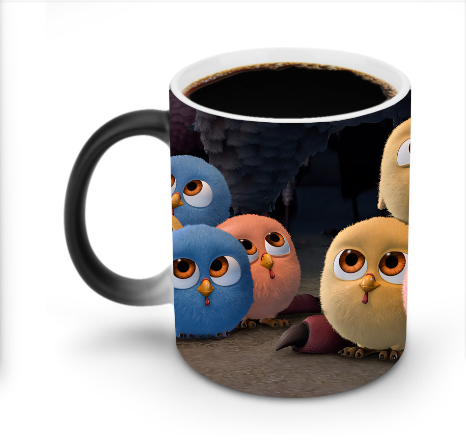 （画像用） Angry Birds アングリーバード 温度変色マグカップ