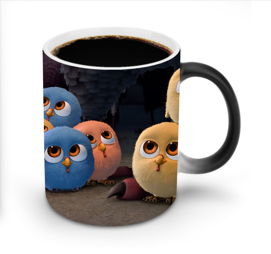 （画像用） Angry Birds アングリーバード 温度変色マグカップ