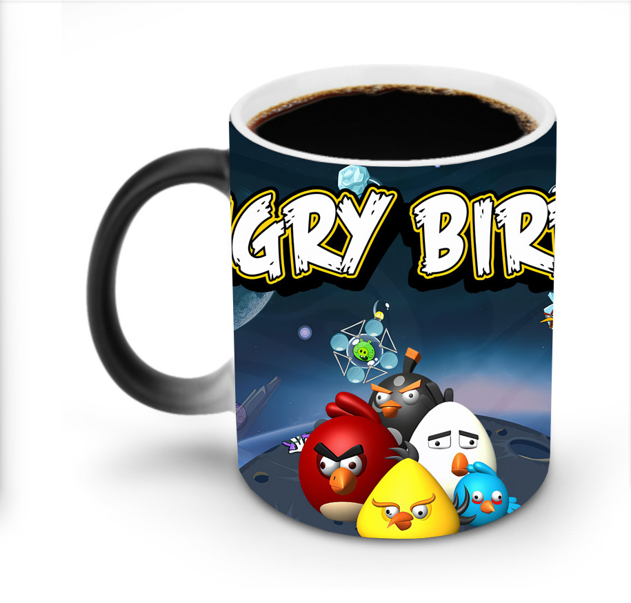 （画像用） Angry Birds アングリーバード 温度変色マグカップ
