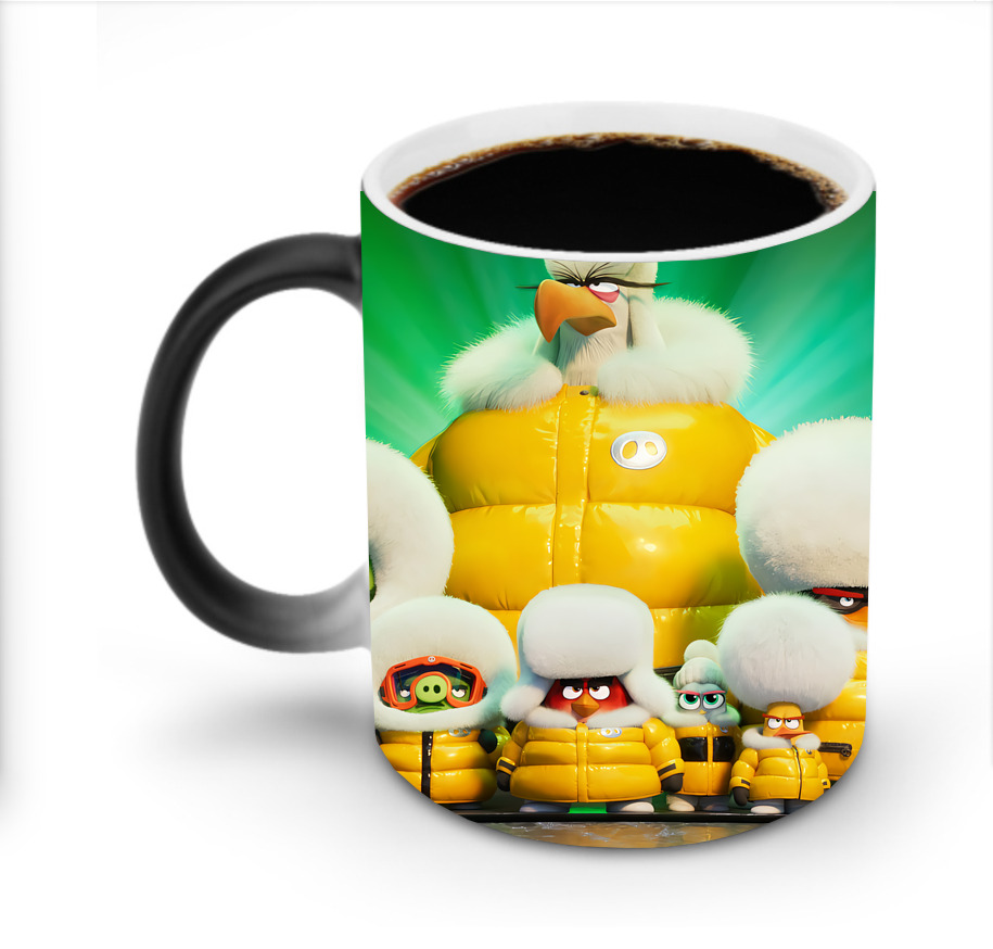 （画像用） Angry Birds アングリーバード 温度変色マグカップ