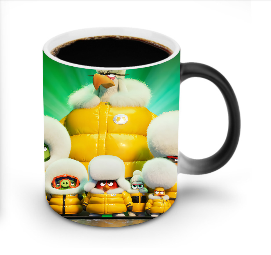 （画像用） Angry Birds アングリーバード 温度変色マグカップ