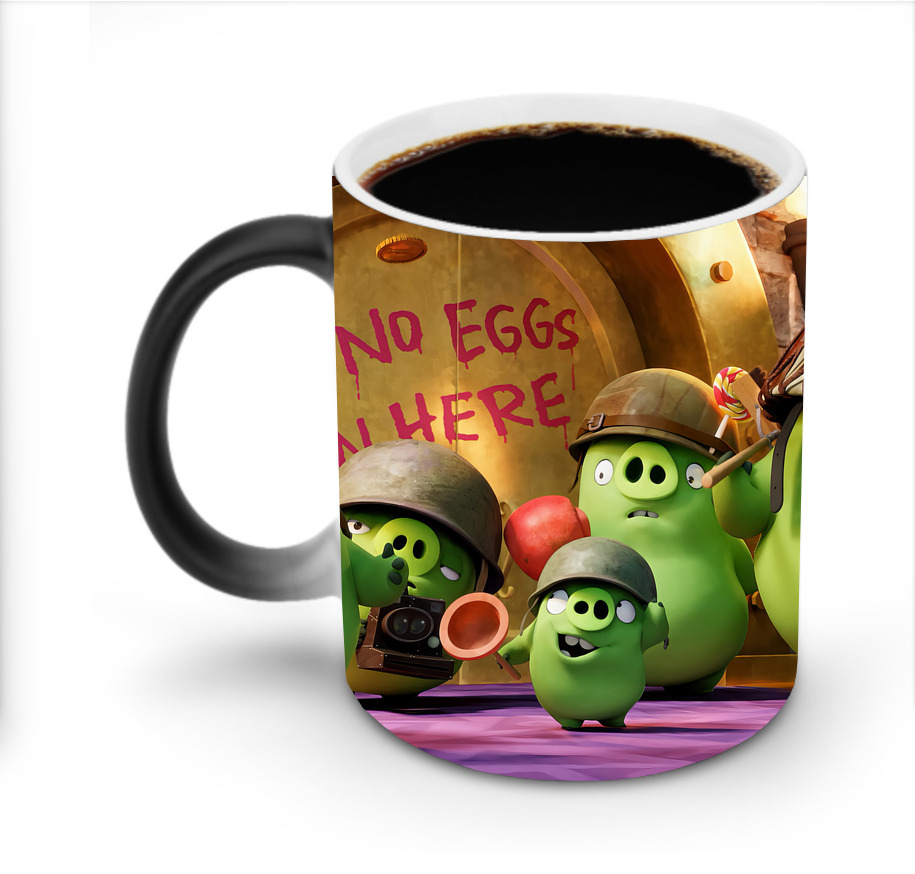 （画像用） Angry Birds アングリーバード 温度変色マグカップ