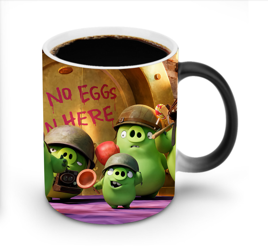 （画像用） Angry Birds アングリーバード 温度変色マグカップ