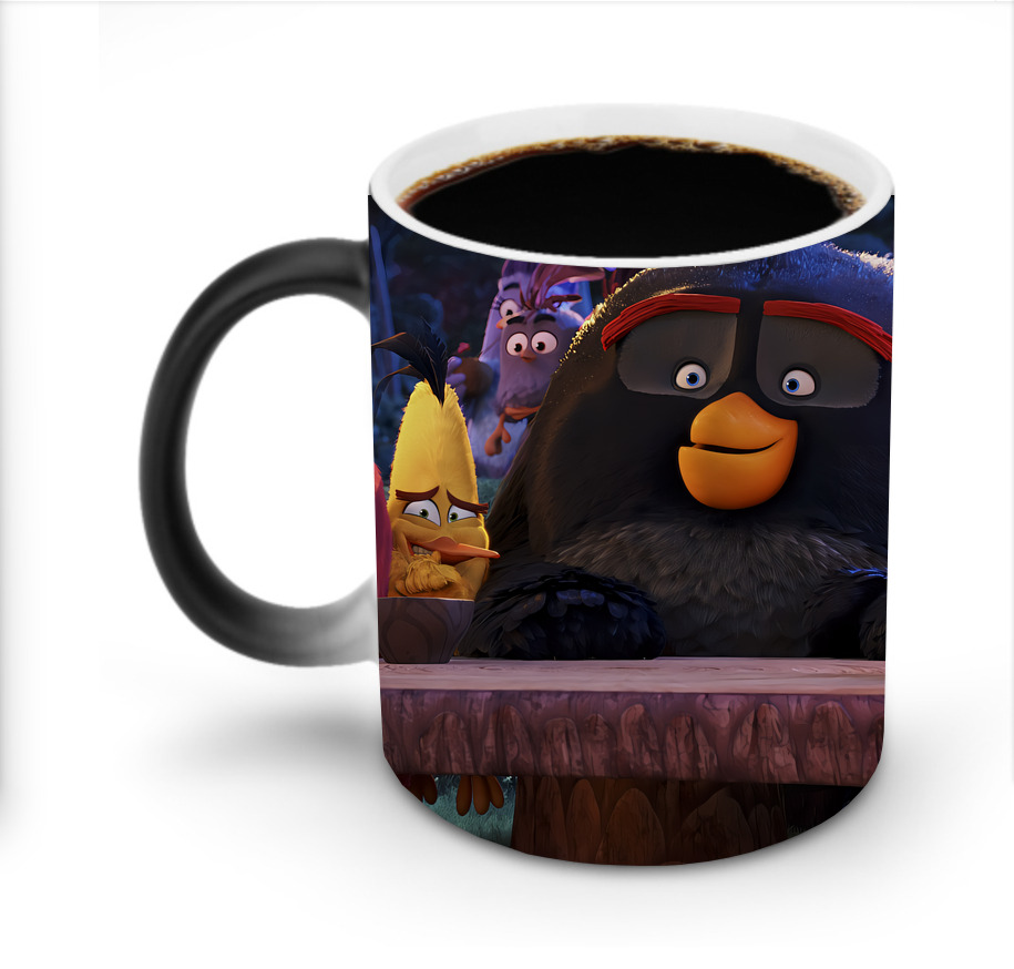（画像用） Angry Birds アングリーバード 温度変色マグカップ