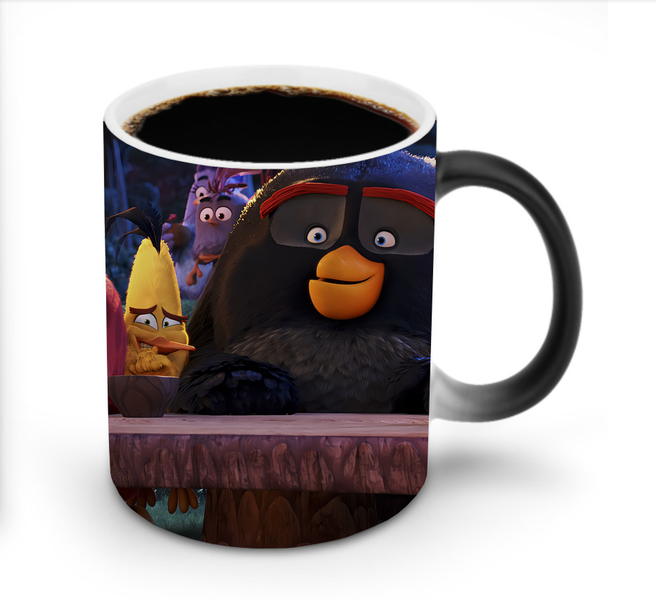 （画像用） Angry Birds アングリーバード 温度変色マグカップ