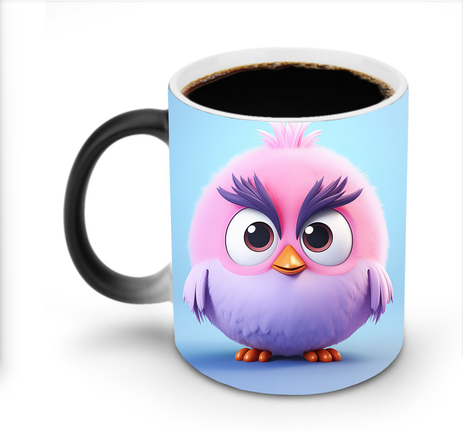 （画像用） Angry Birds アングリーバード 温度変色マグカップ
