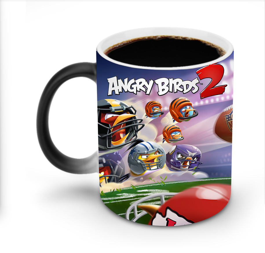 （画像用） Angry Birds アングリーバード 温度変色マグカップ