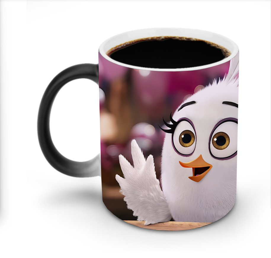 （画像用） Angry Birds アングリーバード 温度変色マグカップ