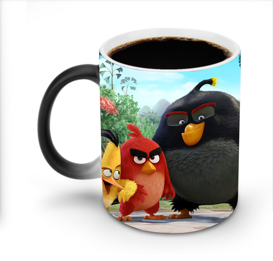 （画像用） Angry Birds アングリーバード 温度変色マグカップ