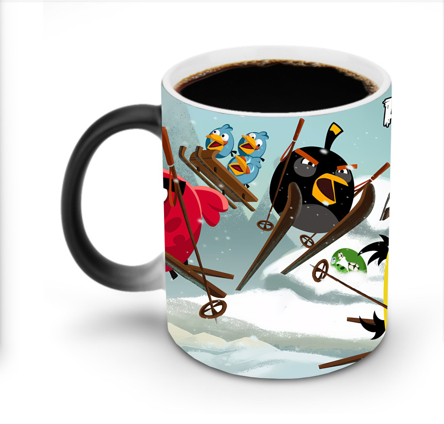 （画像用） Angry Birds アングリーバード 温度変色マグカップ