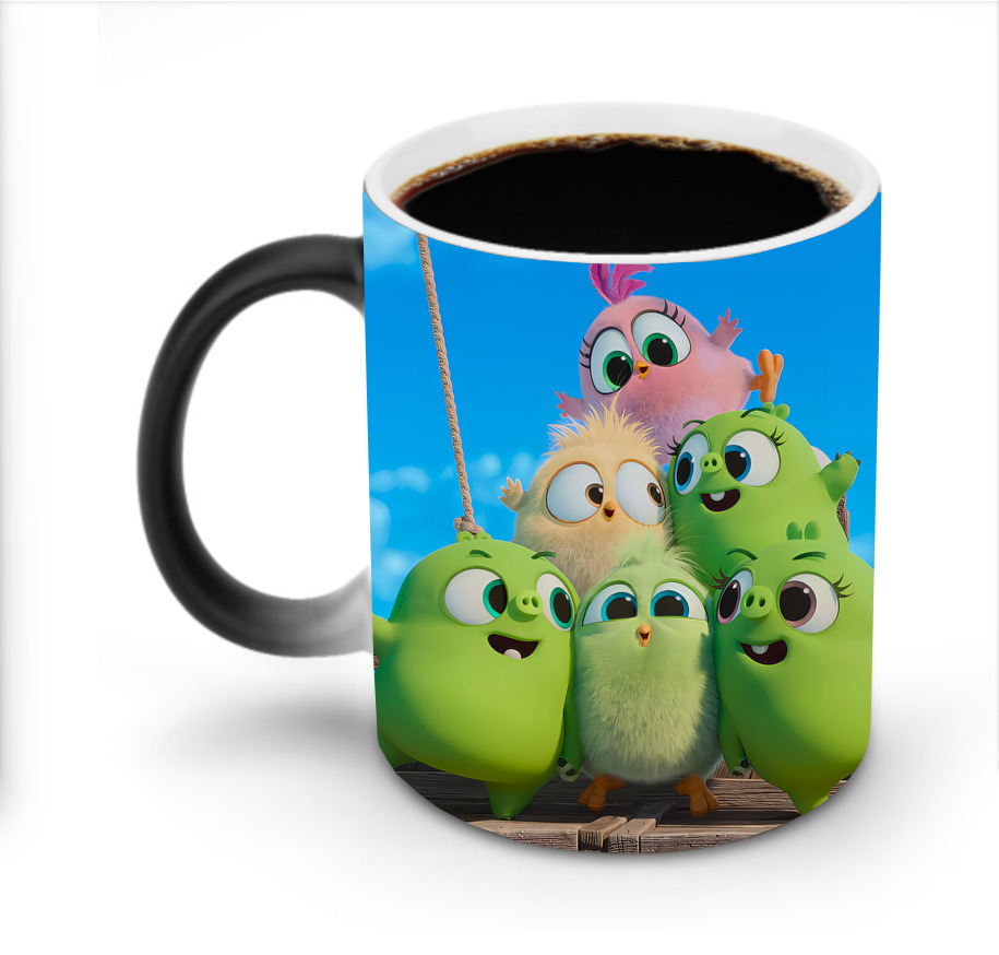 （画像用） Angry Birds アングリーバード 温度変色マグカップ
