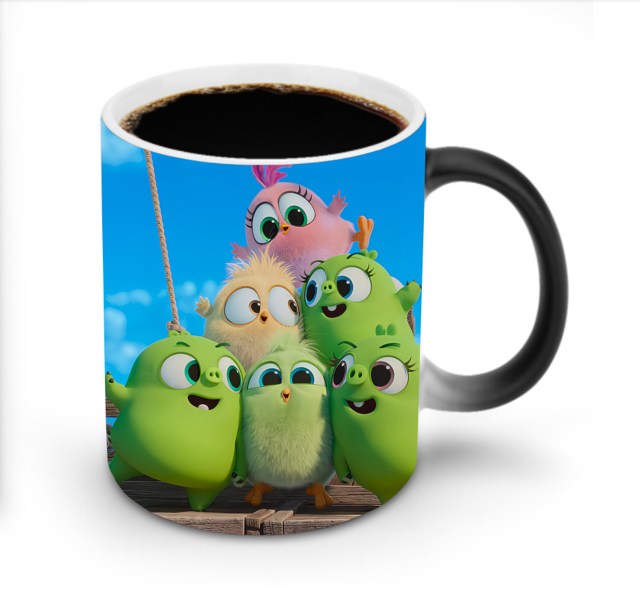 （画像用） Angry Birds アングリーバード 温度変色マグカップ