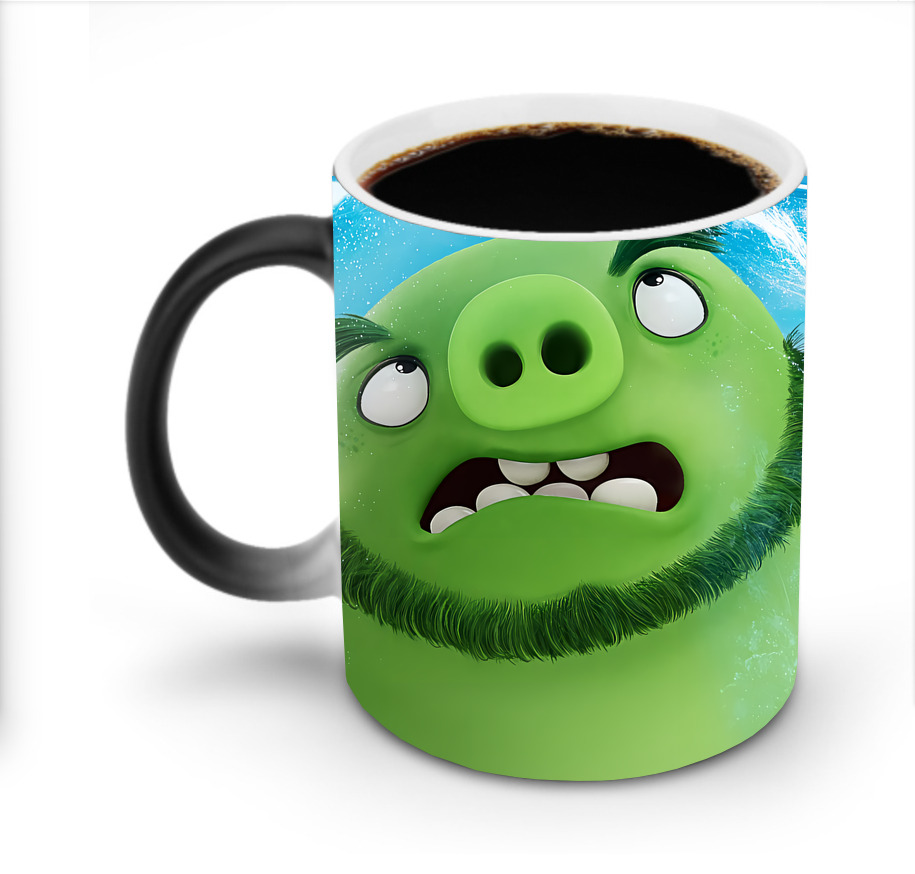 （画像用） Angry Birds アングリーバード 温度変色マグカップ